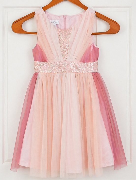 Bonnie Jean Other - Bonnie Jean Size 2T Girls Blush Ivory Sequin Dress